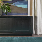 Balmain Oak Buffet - Large Black