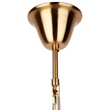 Zara Pendant - Long Brass