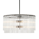 Zara Pendant - Round Black