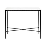 Heston Marble Console Table - Small Black