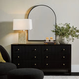 Archibald Wall Mirror - Black
