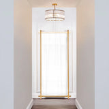 Farrah Flush Mount - Brass