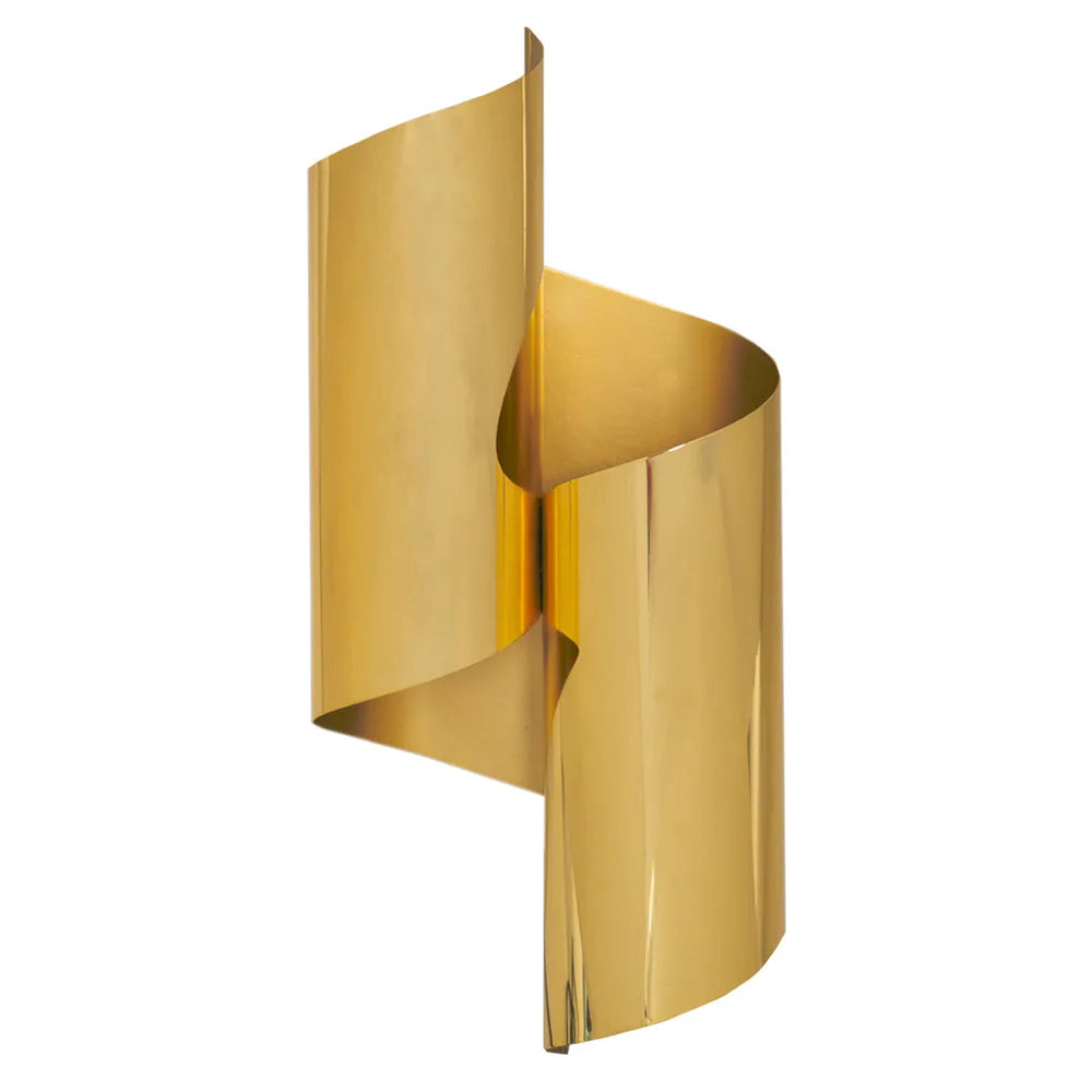 Helix Wall Sconce - Gold