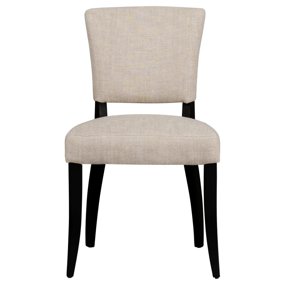 Noah Dining Chair Set of 2 - Natural Linen