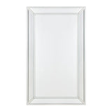 Zeta Wall Mirror - Medium White
