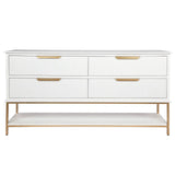 Aimee 4 Drawer Chest - White