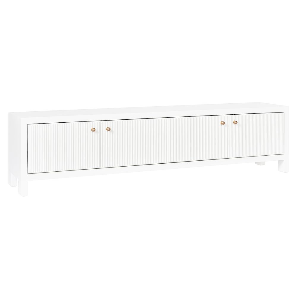 Ariana 200cm Entertainment Unit - Large White