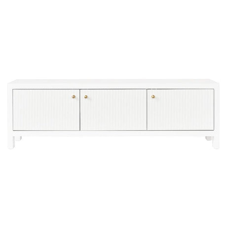 Ariana 160cm Entertainment Unit - Small White