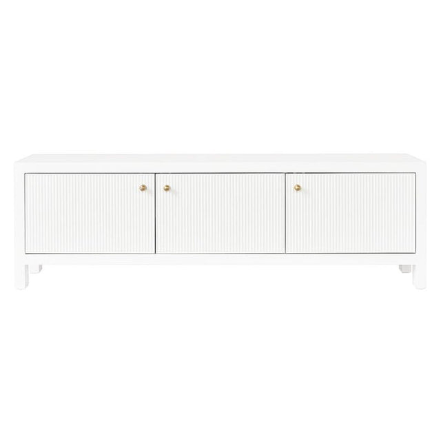 Ariana 160cm Entertainment Unit - Small White