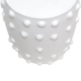 Otto Concrete Stool - White