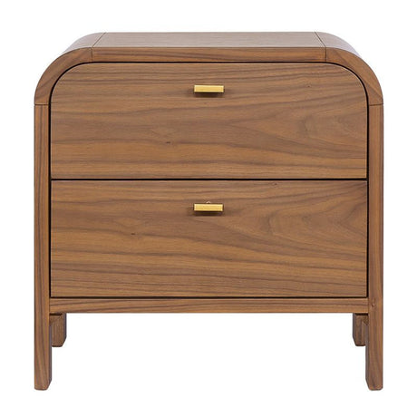Chisholm Bedside Table - Walnut
