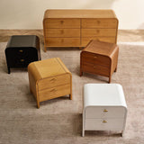 Chisholm Bedside Table - Walnut