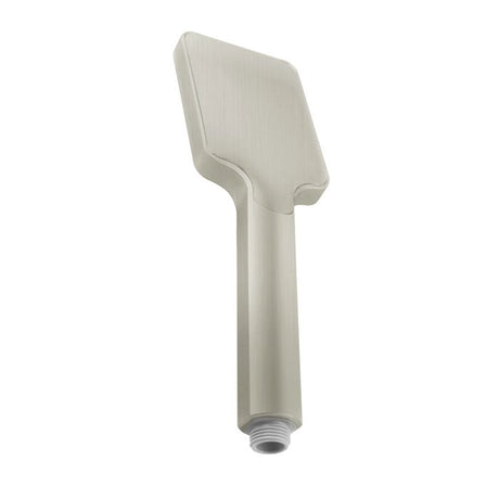 TARAN Shower Rail with Square Handheld Shower Piece - Brushed Nickel