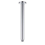 PAVIA Ceiling Shower Arm Round (300mm) - Chrome