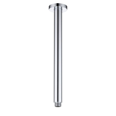 PAVIA Ceiling Shower Arm Round (300mm) - Chrome
