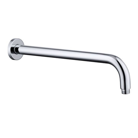 PAVIA Straight Wall Arm Round (400mm) - Chrome