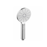 PAVIA Twin Shower On Rail Bottom Inlet Round (200mm) - Chrome
