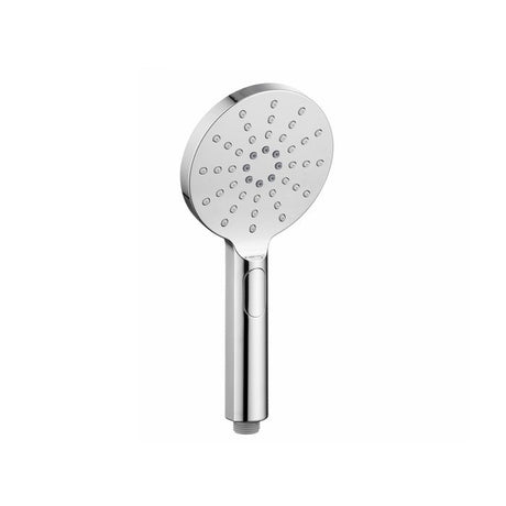 PAVIA Twin Shower On Rail Bottom Inlet Round (200mm) - Chrome