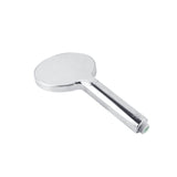 PAVIA Twin Shower On Rail Bottom Inlet Round (200mm) - Chrome
