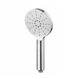 PAVIA Twin Shower Half Rail Top Inlet Round (200mm) - Chrome