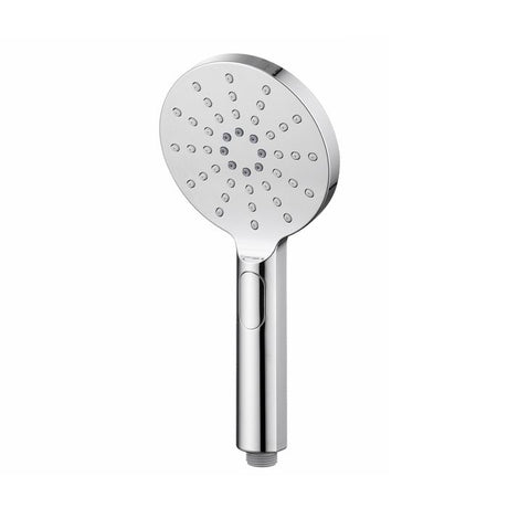 PAVIA Twin Shower Half Rail Top Inlet Round (200mm) - Chrome