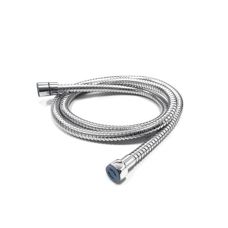 PAVIA Twin Shower Half Rail Top Inlet Round (200mm) - Chrome