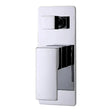 TARAN Shower/Wall Mixer with Diverter - Chrome