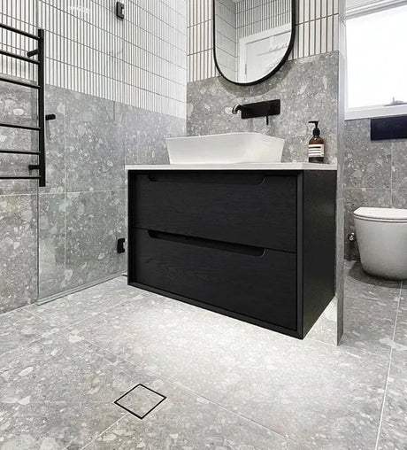 Smart Square Tile Waste (114 x 114mm) - Matte Black