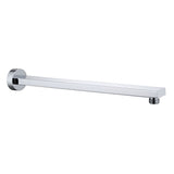 TARAN Straight Wall Arm Square (400mm) - Chrome