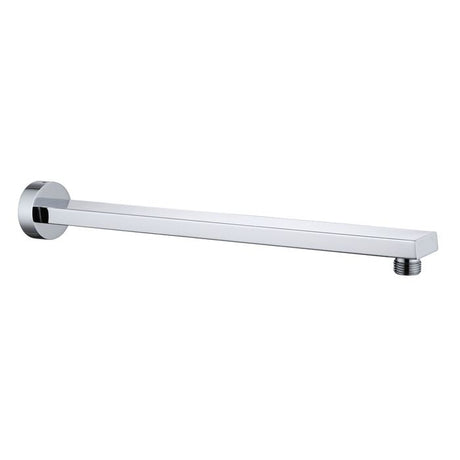 TARAN Straight Wall Arm Square (400mm) - Chrome