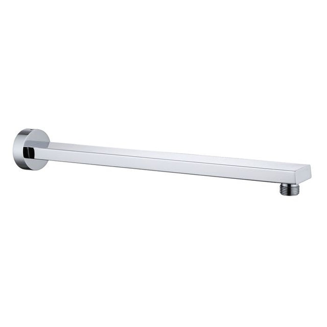 TARAN Straight Wall Arm Square (400mm) - Chrome
