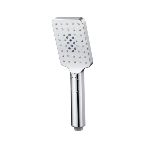TARAN Twin Shower On Rail Bottom Inlet Square (200mm) - Chrome