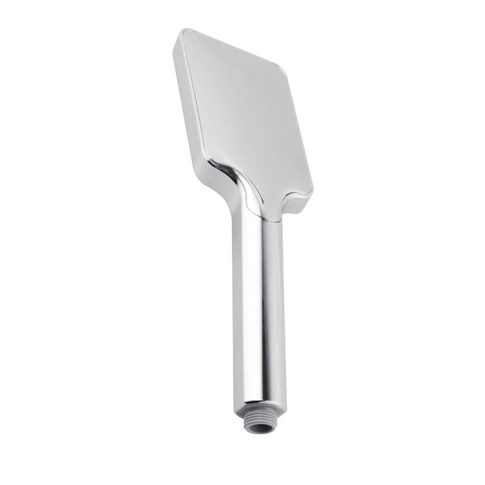 TARAN Twin Shower On Rail Bottom Inlet Square (200mm) - Chrome