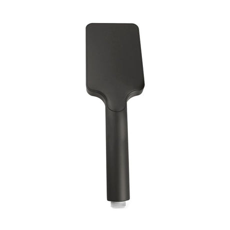 TARAN Twin Shower Half Rail Top Inlet Square (200mm) - Brushed Gun Metal