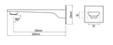 ZEVIO Bath Spout - Brushed Nickel