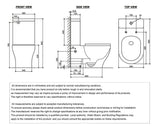 ZENITTI Tornado White Toilet Suite