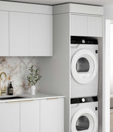 BURLEIGH White Laundry Cabinet Set 1715x600x2100mm (Style C)