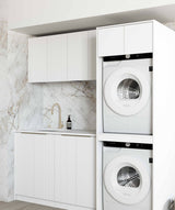 BURLEIGH White Laundry Cabinet Set 1960x600x2100mm (Style C)