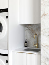 Noosa White Cabinet Laundry Set 1305x600x2100 (Style C)