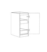 Marlo Black Laundry 1715x600x2100 (Style A)