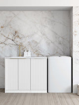 Noosa White Base laundry Cabinet Set 1060x600x900mm