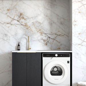 Byron Black Oak Laundry Cabinet