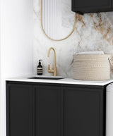 Hampshire Black Laundry Set 1715x600x2100 (Set A)