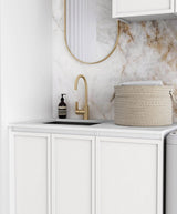 Hampshire White Laundry Cabinet Set 1715x600x2100 (Set A)