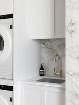 Hampshire White Base Laundry Cabinet Set 1305x600x2100mm (Set C)