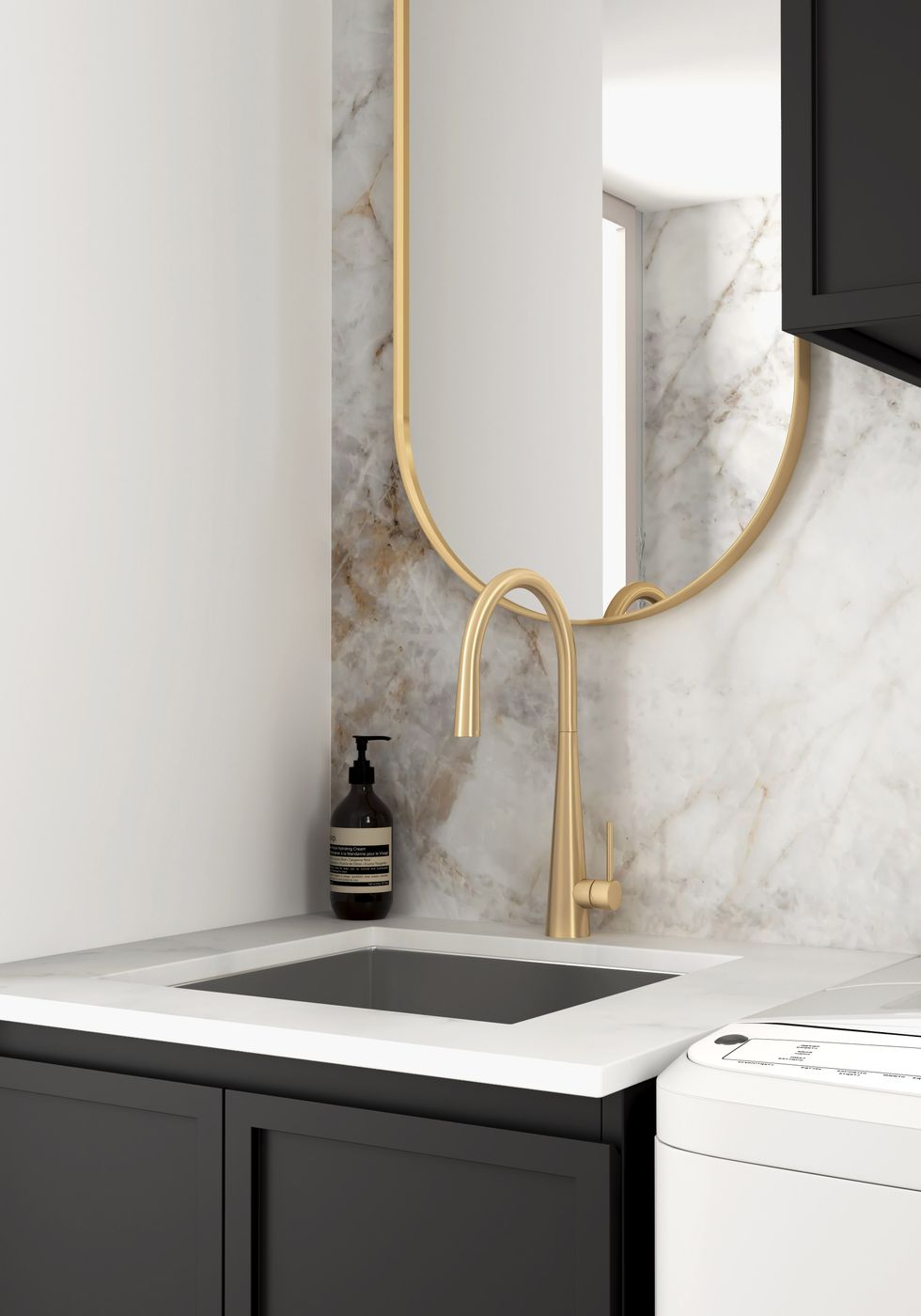 Hampshire Black Wall and Base Cabinet (650mm)