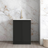 Hampshire Black Base Cabinet Laundry (650mm)
