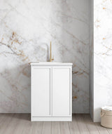 Hampshire White Base Cabinet Laundry (650mm)