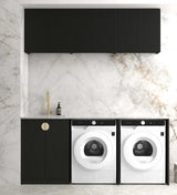 Marlo Black Laundry Set 1960x600x2100 (Set A)