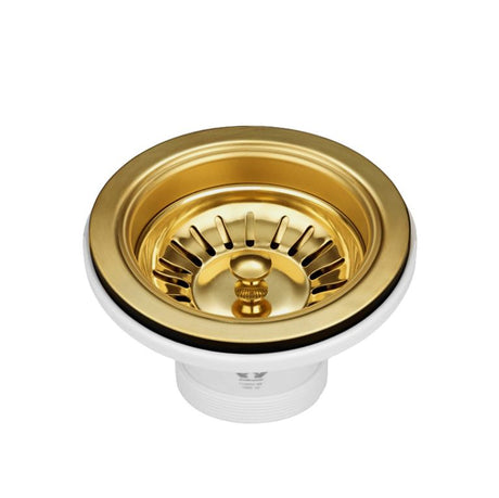 INS Kitchen Sink Basket Waste - Argent Gold